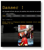 Le site Danser de la chorégraphe Gabrielle Eychenne